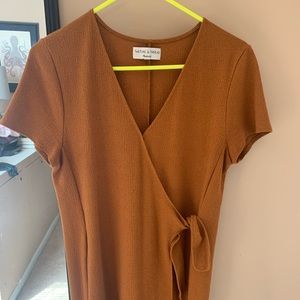 Texture & Thread by Madewell wrap dress. Worn once